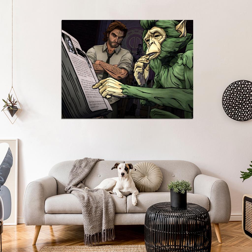 The Wolf Among Us Video Game Wall Art Print Poster
