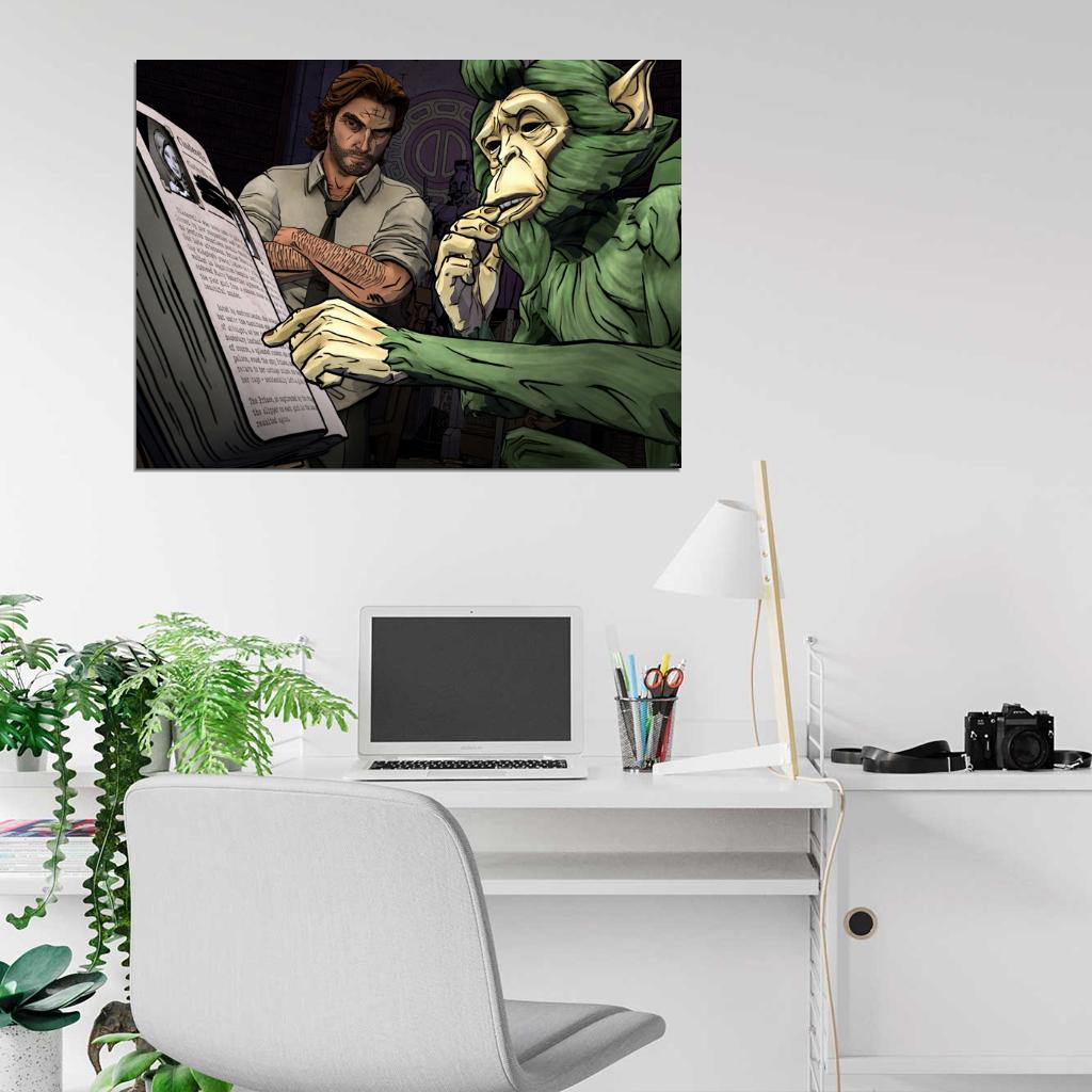 The Wolf Among Us Video Game Wall Art Print Poster
