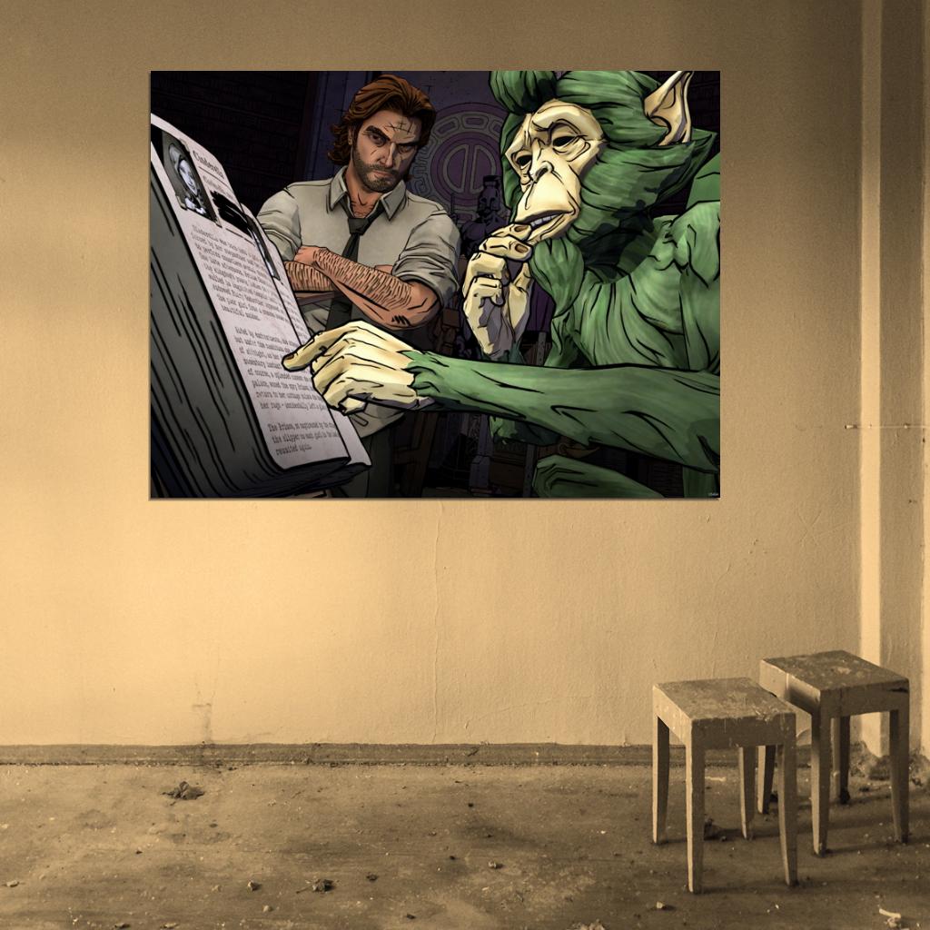 The Wolf Among Us Video Game Wall Art Print Poster