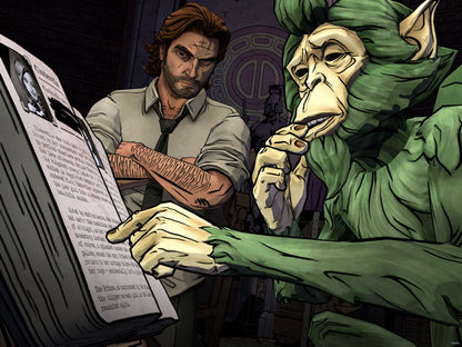 The Wolf Among Us Video Game Wall Art Print Poster