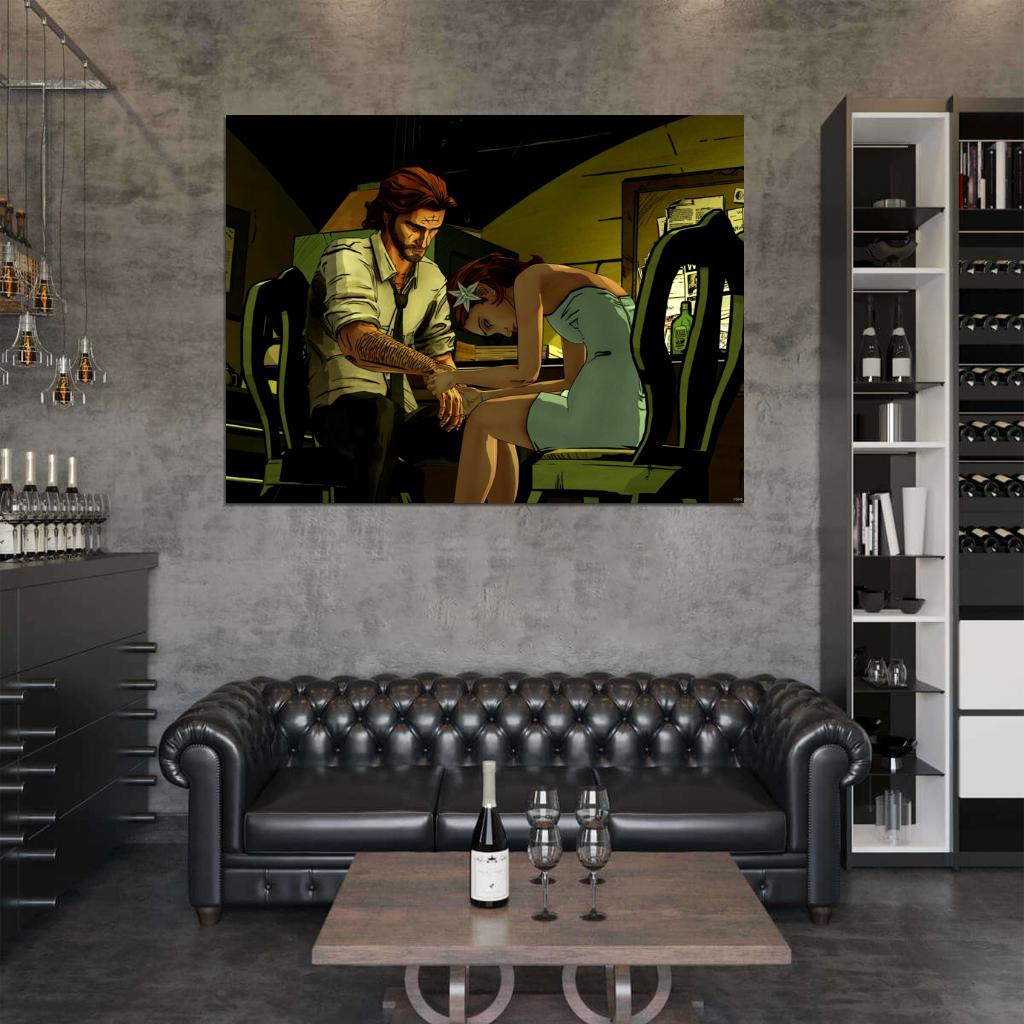 The Wolf Among Us Beautiful Video Game Wall Art Print Poster