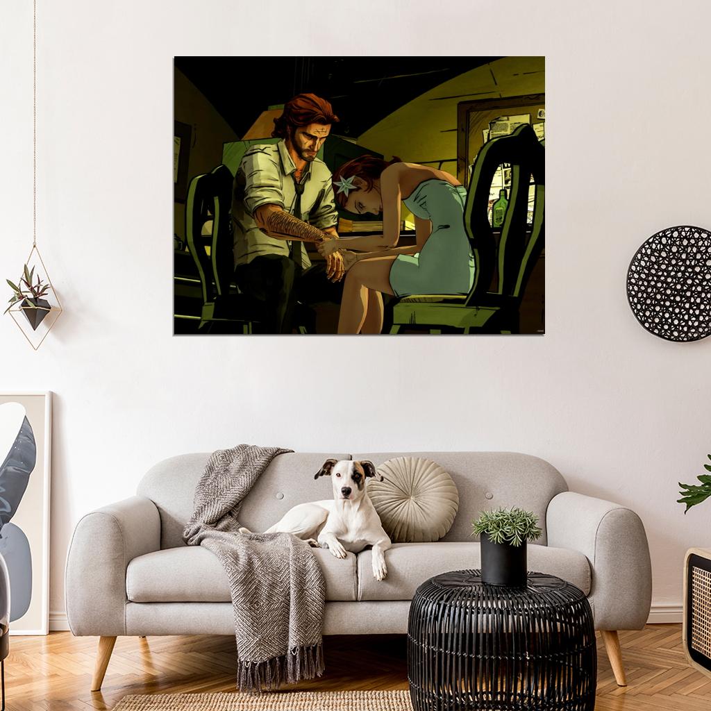 The Wolf Among Us Beautiful Video Game Wall Art Print Poster