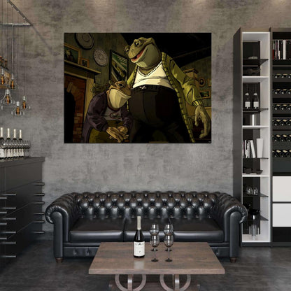 The Wolf Among Us Toad Video Game Wall Art Print Poster