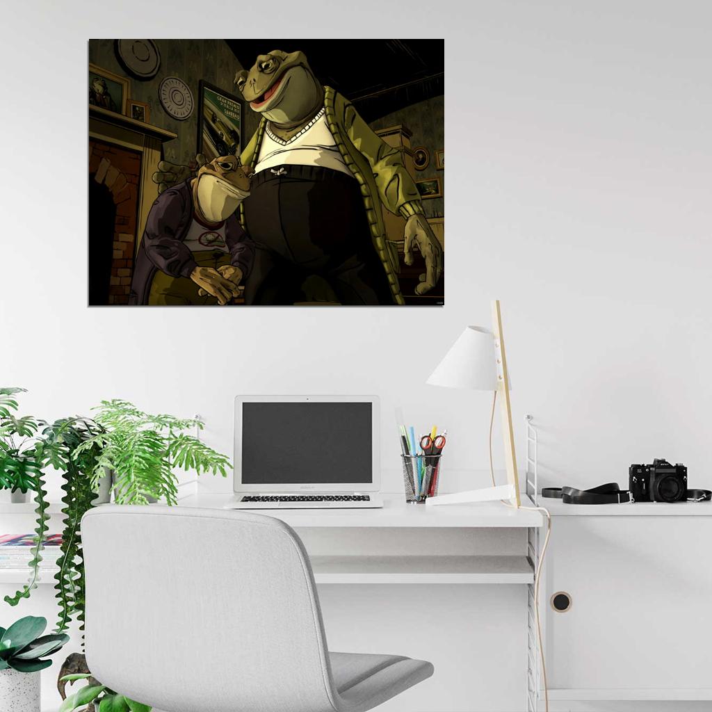The Wolf Among Us Toad Video Game Wall Art Print Poster