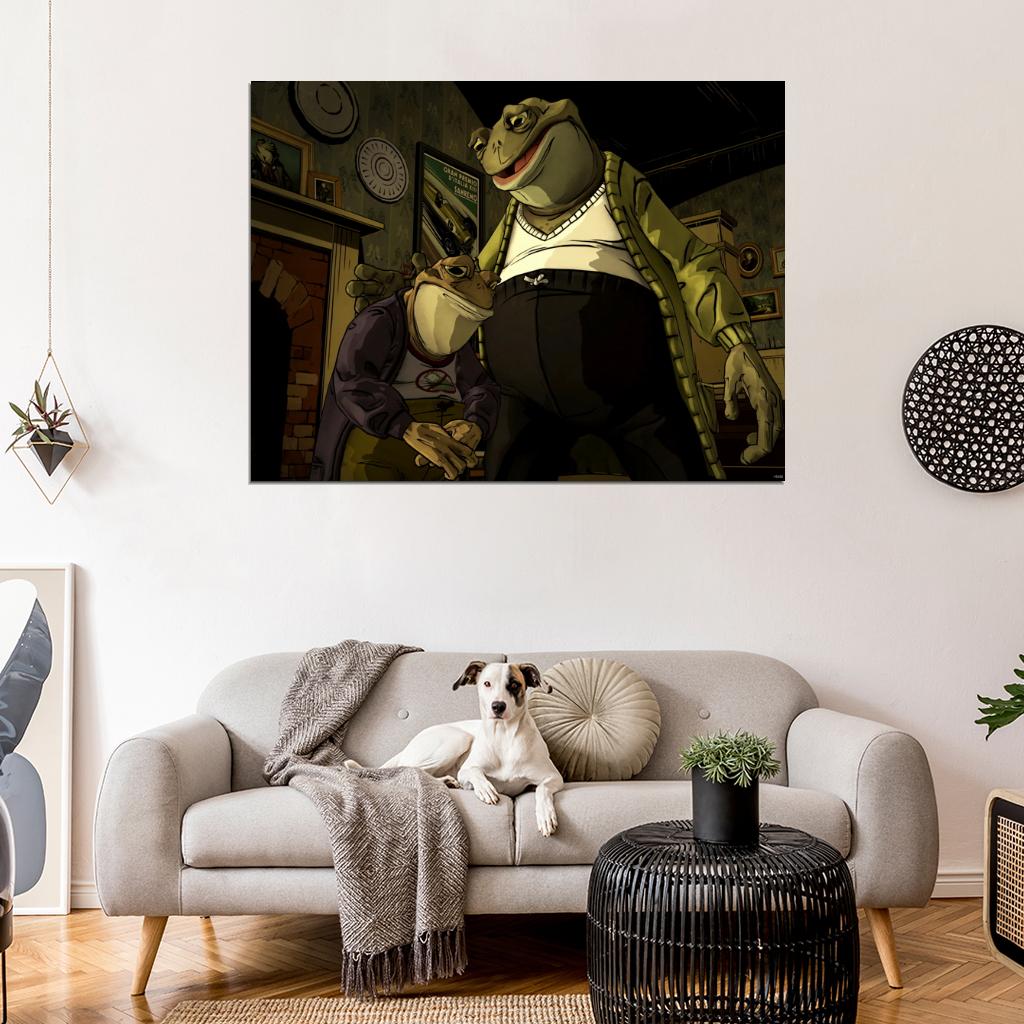 The Wolf Among Us Toad Video Game Wall Art Print Poster