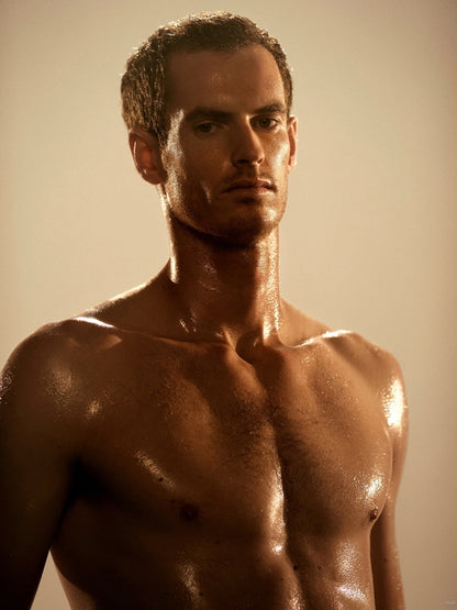 Andy Murray Shirtless Tennis Player Sport Wall Art Print Poster