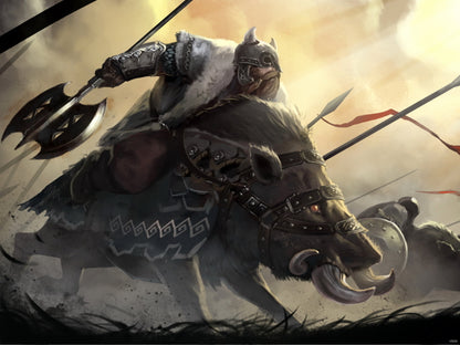 Hobbit Awesome Fight Art Wall Art Print Poster