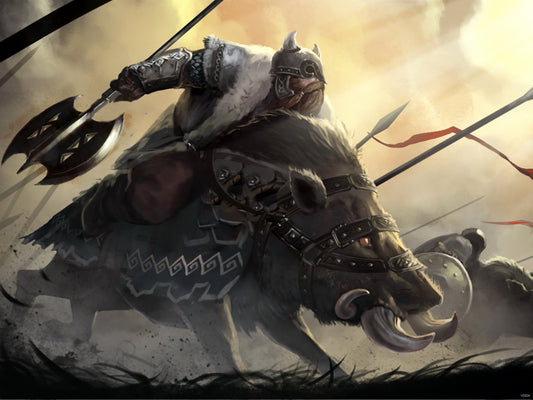 Hobbit Awesome Fight Art Wall Art Print Poster