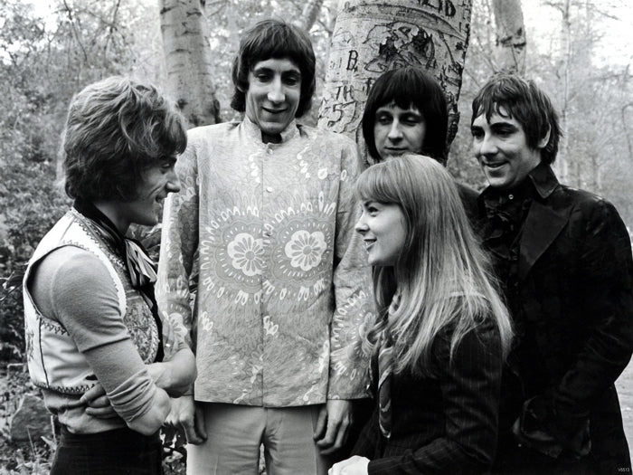 The Who Rock Band Music BW Wall Art Print Poster