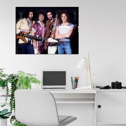 The Who Rock Music Band Group Wall Art Print Poster