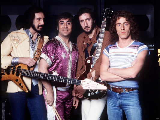 The Who Rock Music Band Group Wall Art Print Poster