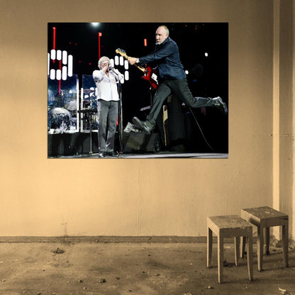 The Who Amazing Concert Rock Band Wall Art Print Poster