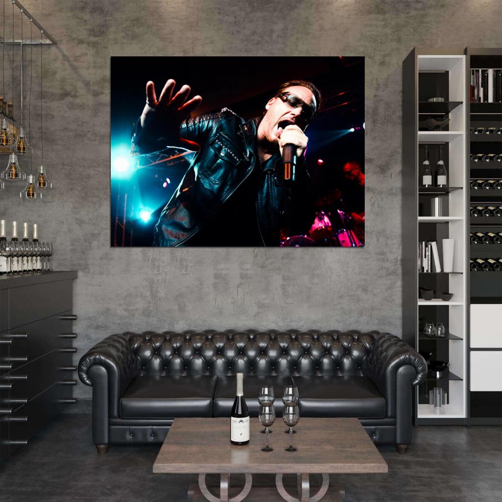 U2 Rock Music Band Group Wall Art Print Poster