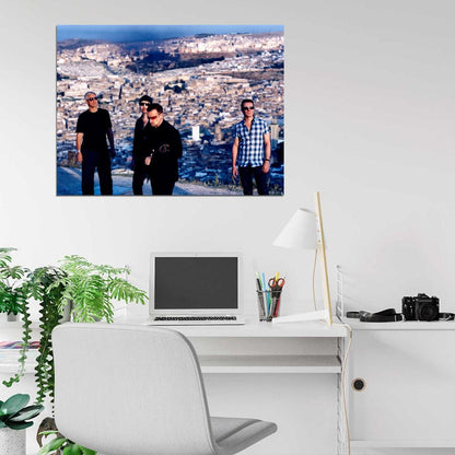 U2 Rock Music Band Landscape Wall Art Print Poster