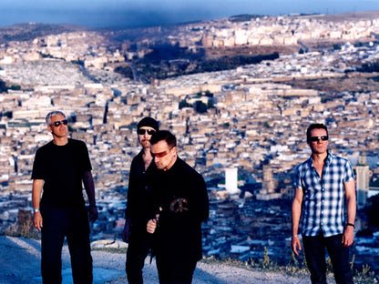 U2 Rock Music Band Landscape Wall Art Print Poster