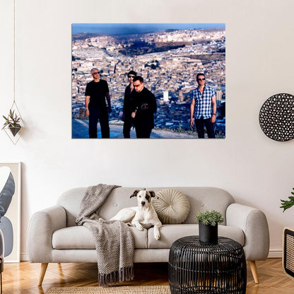 U2 Rock Music Band Landscape Wall Art Print Poster