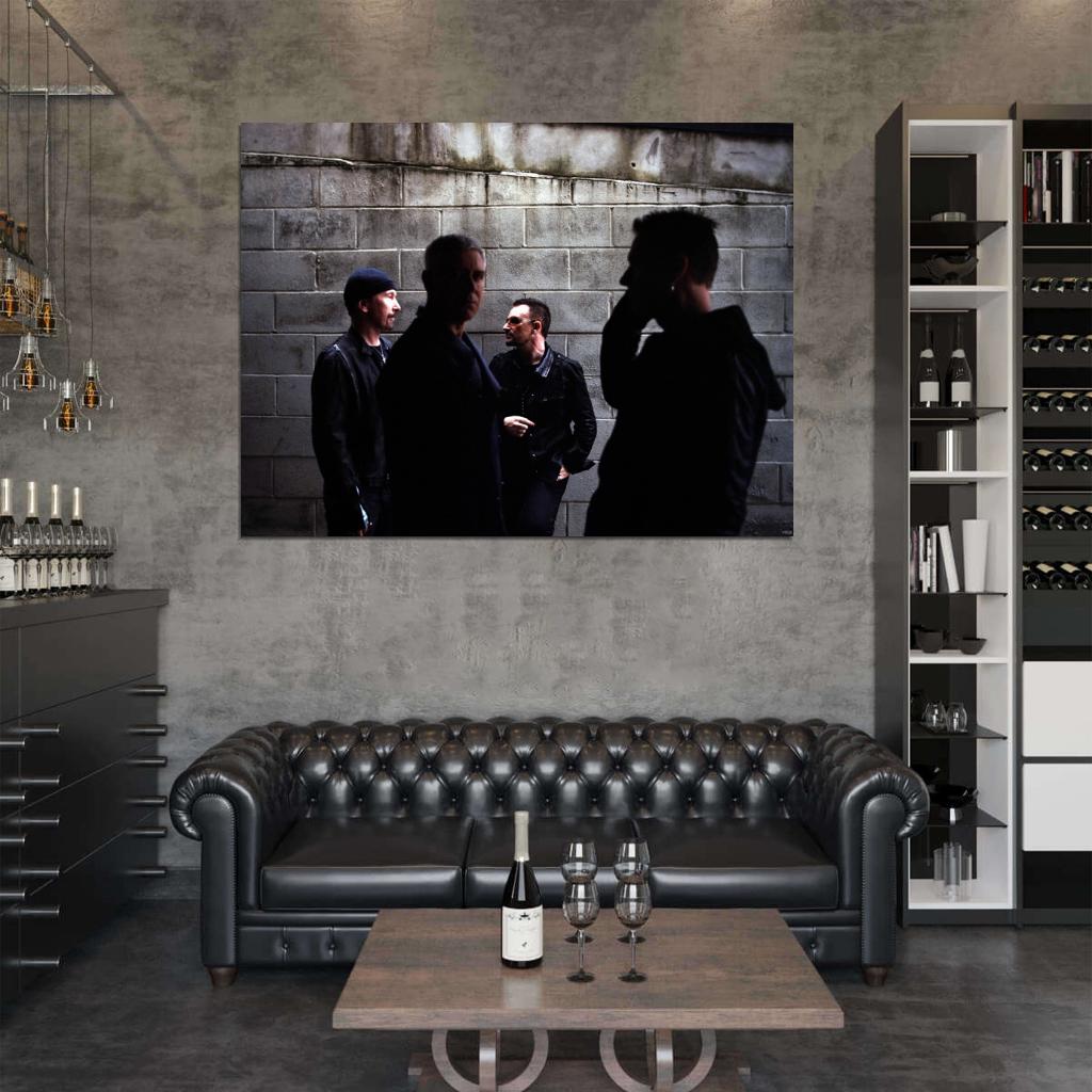 U2 Rock Music Band Group Wall Art Print Poster