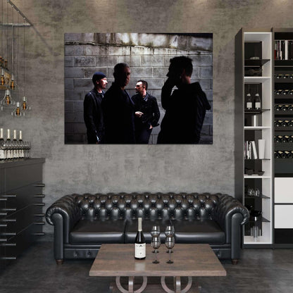 U2 Rock Music Band Group Wall Art Print Poster