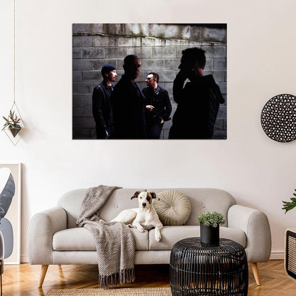 U2 Rock Music Band Group Wall Art Print Poster