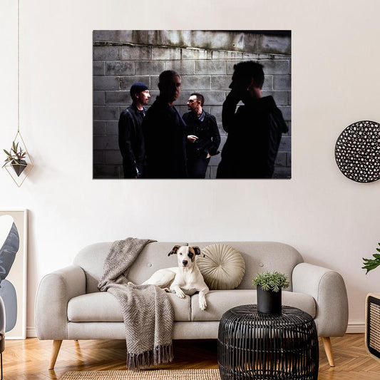 U2 Rock Music Band Group Wall Art Print Poster