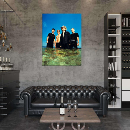 U2 Rock Music Band Amazing Wall Art Print Poster