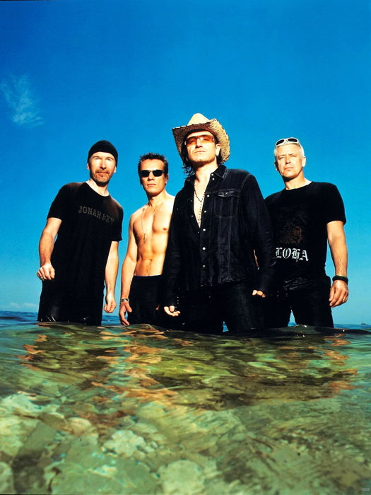 U2 Rock Music Band Amazing Wall Art Print Poster