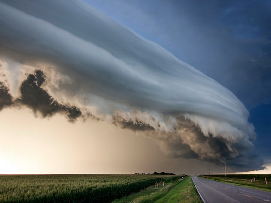 Awesome Clouds Storm Tornado Cyclone Nature Wall Decor Room Print Poster