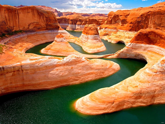 Grand Canyon River Colorado Beautiful Nature Wall Decor Room Print Poster