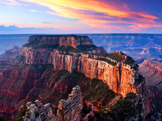 Grand Canyon Mountain Cliffs Beautiful Nature Wall Decor Room Print Poster