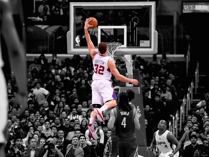 Blake Griffin Dunk Los Angeles Wall Art Print Poster