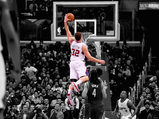 Blake Griffin Dunk Los Angeles Wall Art Print Poster