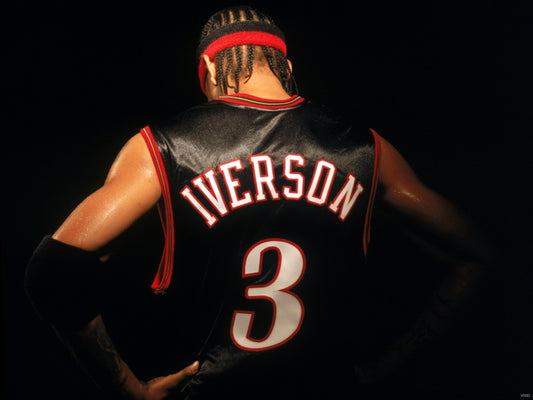 Allen Iverson Great Philadelphia Sixers Wall Art Print Poster