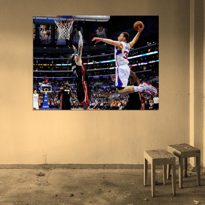 Blake Griffin Monster Dunk Basketball Sport Wall Art Print Poster