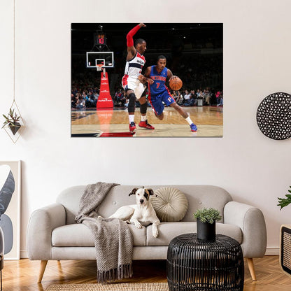 Brandon Jennings Basketball Wall Art Print Poster
