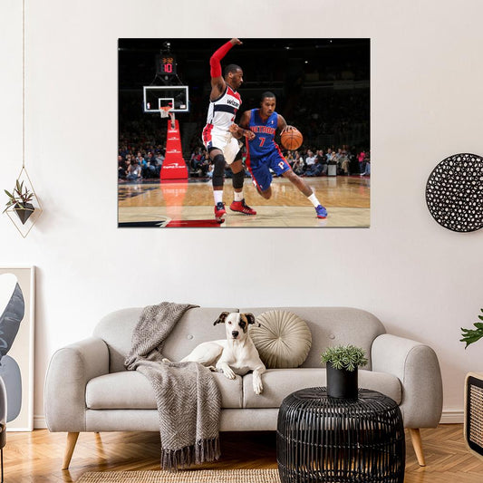 Brandon Jennings Basketball Wall Art Print Poster
