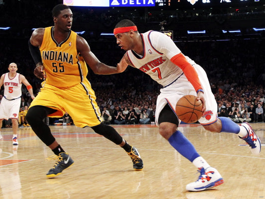 Carmelo Anthony New York Basketball Wall Art Print Poster
