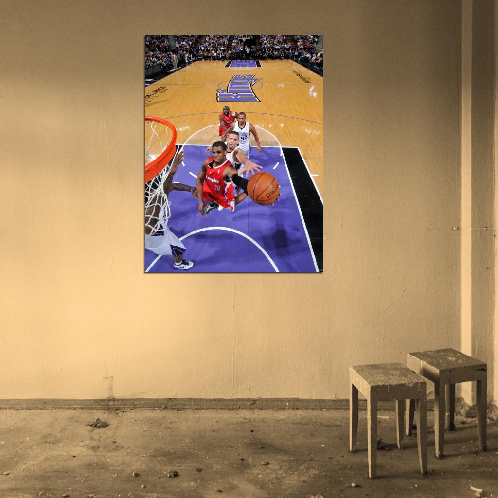 Chris Paul Layup Los Angeles Sport Wall Art Print Poster