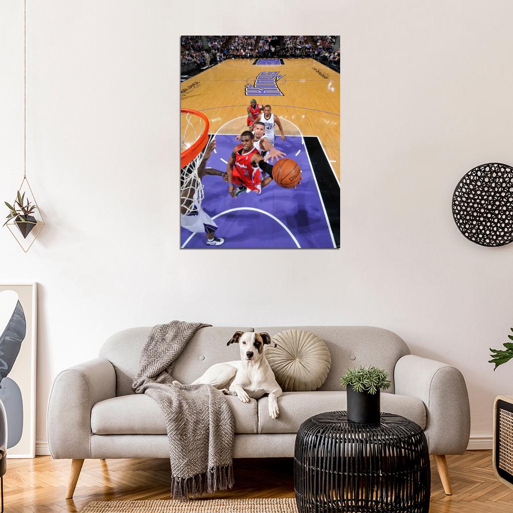 Chris Paul Layup Los Angeles Sport Wall Art Print Poster