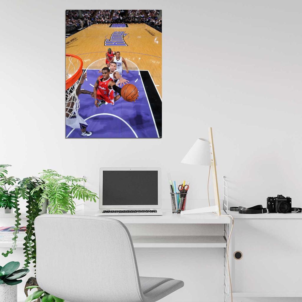 Chris Paul Layup Los Angeles Sport Wall Art Print Poster