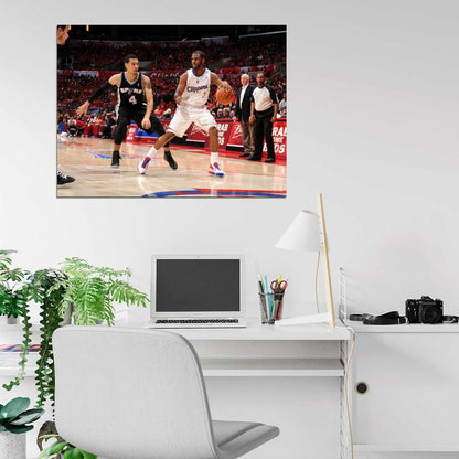 Chris Paul Los Angeles Basketball Wall Art Print Poster