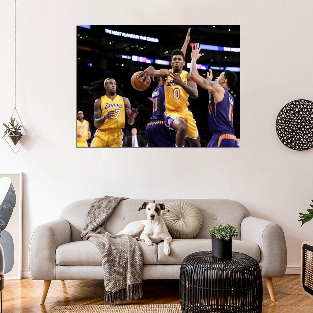 Nick Young Pass Swaggy P Los Angeles Wall Art Print Poster