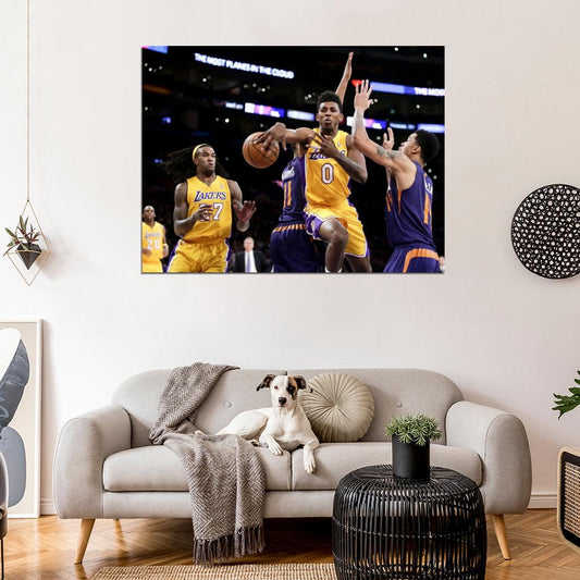Nick Young Pass Swaggy P Los Angeles Wall Art Print Poster