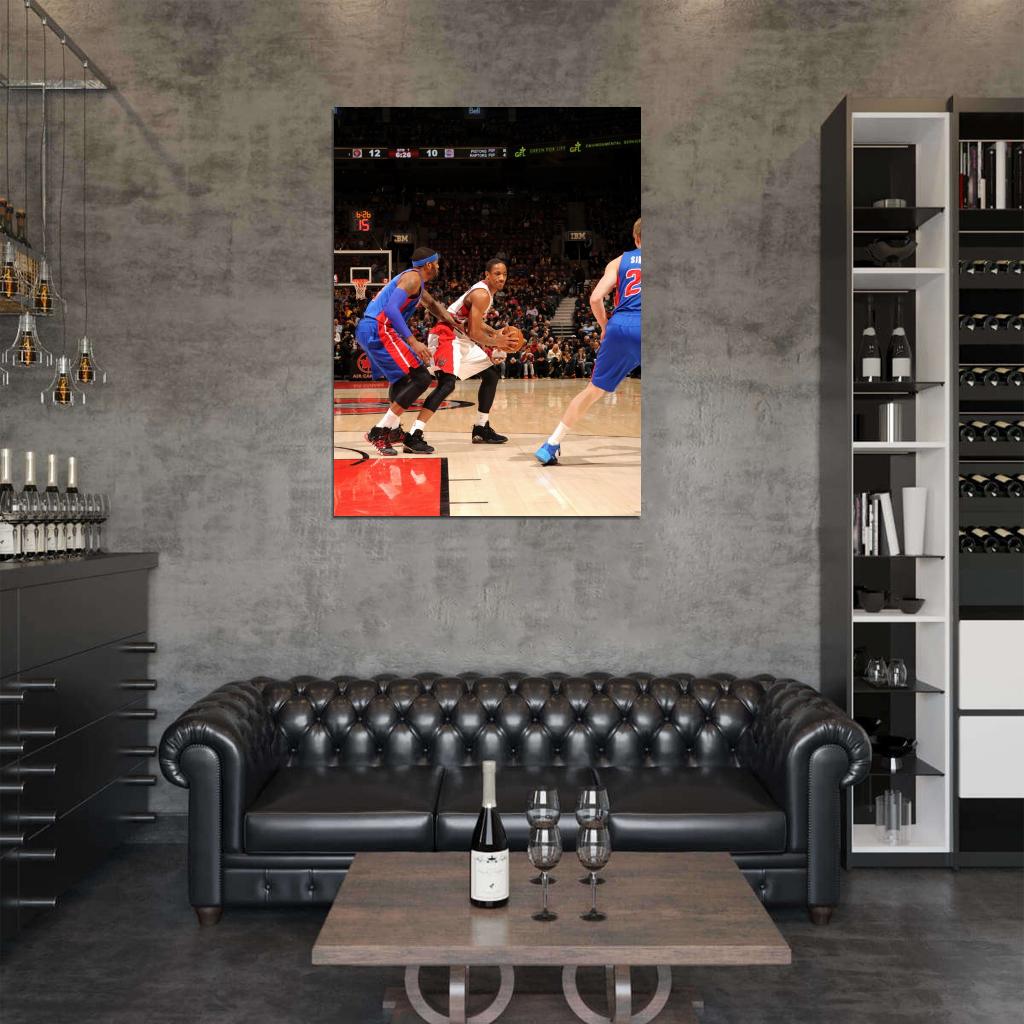 DeMar DeRozan Basketball Sport Wall Art Print Poster