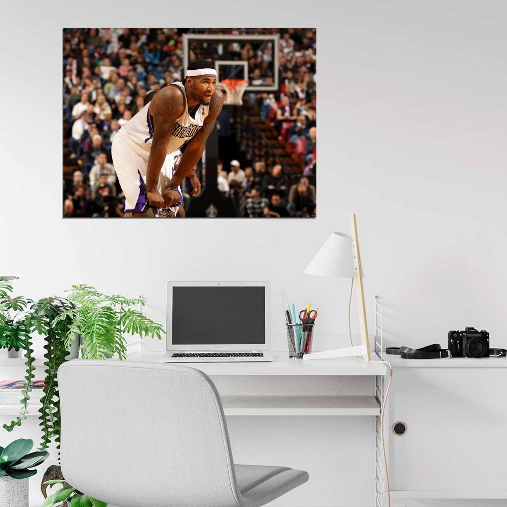 DeMarcus Cousins Basketball Wall Art Print Poster