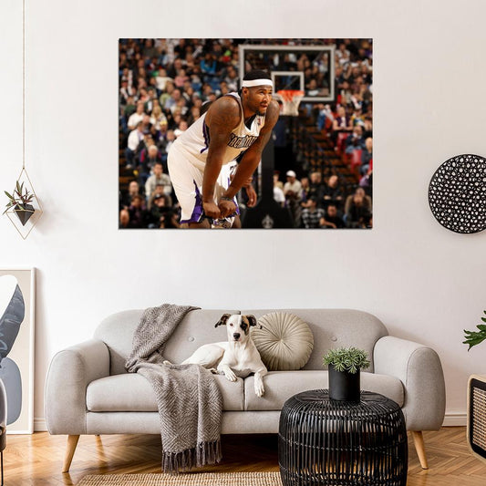 DeMarcus Cousins Basketball Wall Art Print Poster
