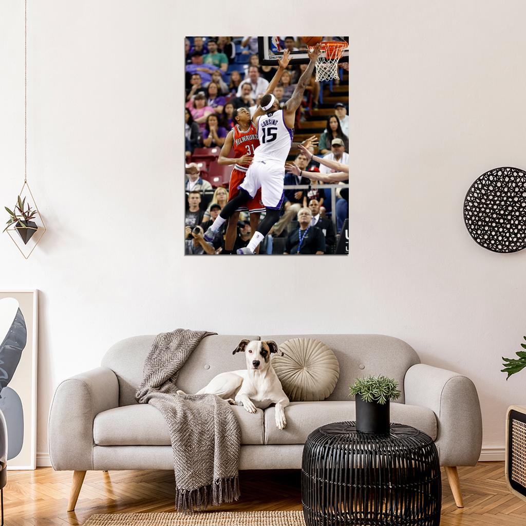 DeMarcus Cousins Basketball Wall Art Print Poster