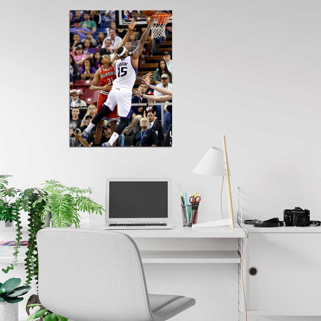 DeMarcus Cousins Basketball Wall Art Print Poster