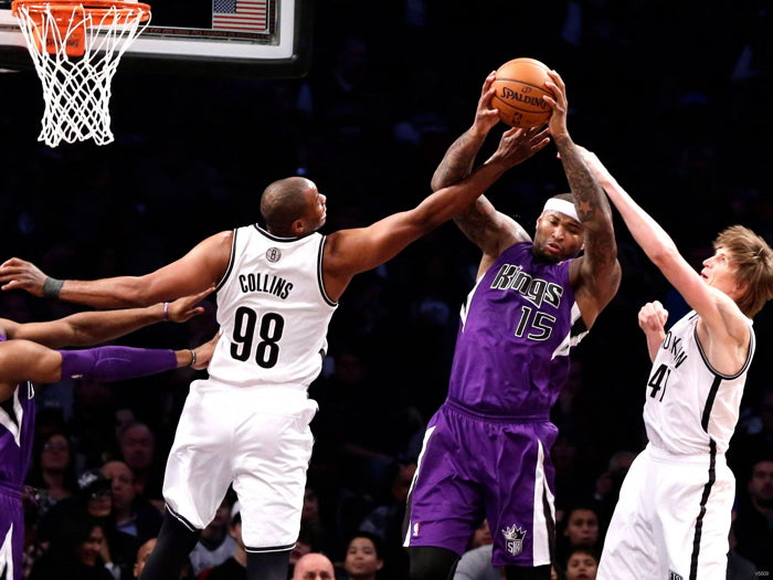 DeMarcus Cousins Rebound Basketball Sport Wall Art Print Poster