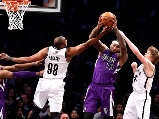 DeMarcus Cousins Rebound Basketball Sport Wall Art Print Poster
