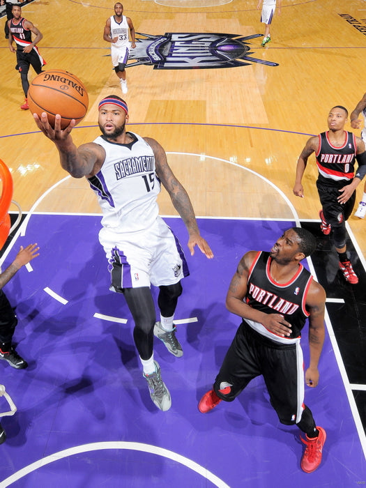 DeMarcus Cousins Layup Basketball Sport Wall Art Print Poster